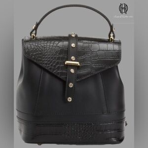 ❤️HOST PICK❤️ HOUSE OF HARLOW 1960- Leather Bag / Purse Crystal Stud Backpack